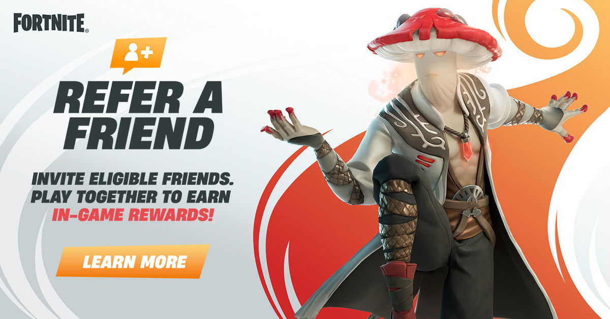 Join the Fortnite Refer A Friend 3.0 Program to Earn In-Game Rewards